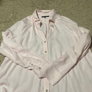 Banana Republic - long sleeve pink button down. Very soft!